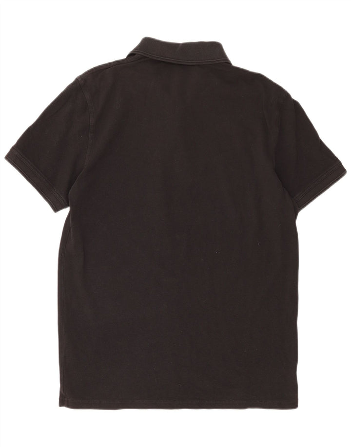 HUGO BOSS Polo Slim Fit Homme Coton Noir Moyen