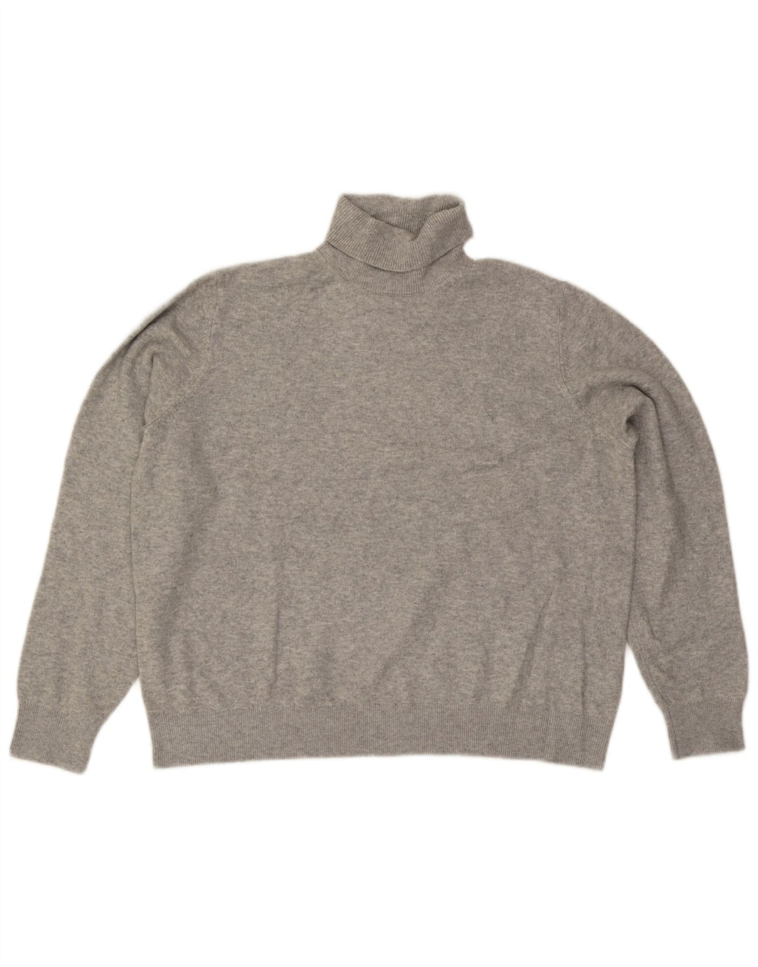Marks & Spencer Pull col roulé pour femme UK 16 Large Gris Moucheté