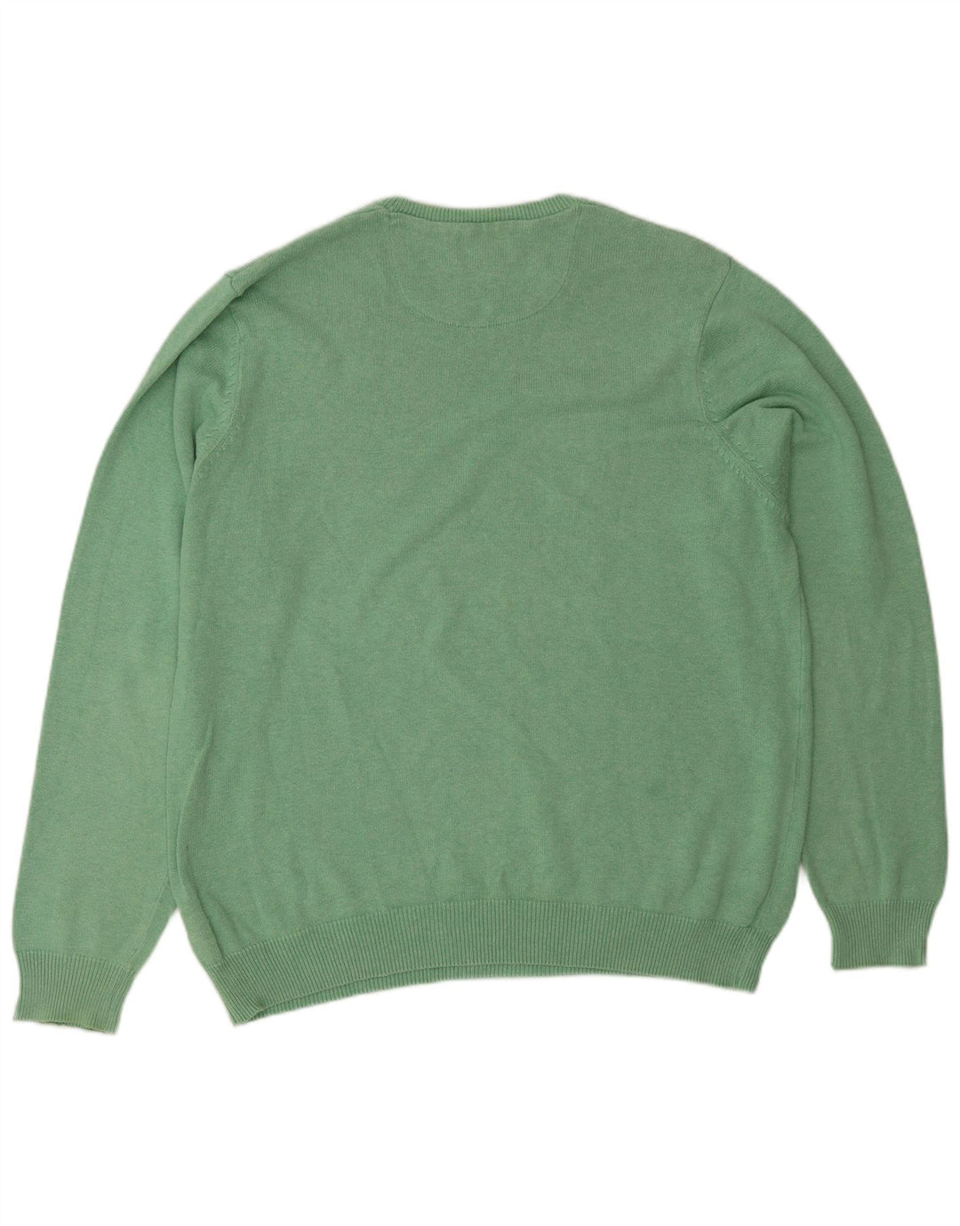 Marks & Spencer Pull à col rond coupe classique pour homme, grand vert