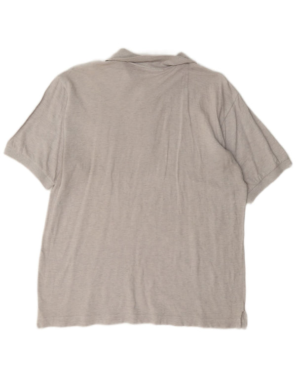 Sergio Tacchini Polo Homme IT 50 Gris Moyen Coton