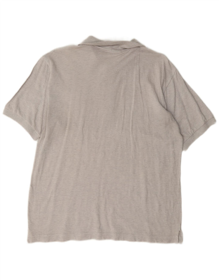 Sergio Tacchini Polo Homme IT 50 Gris Moyen Coton