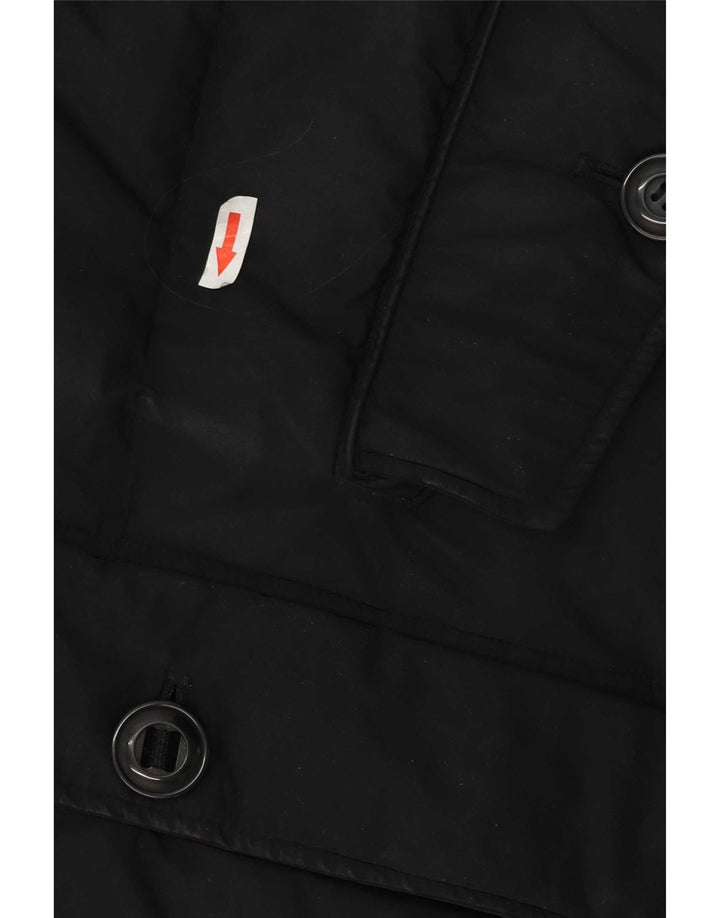 Marks & Spencer Manteau rembourré à capuche pour homme UK 40 Large Noir Polyester