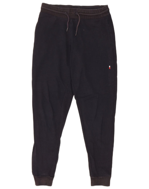 Tommy Hilfiger Pantalon de survêtement pour homme en coton bleu marine moyen