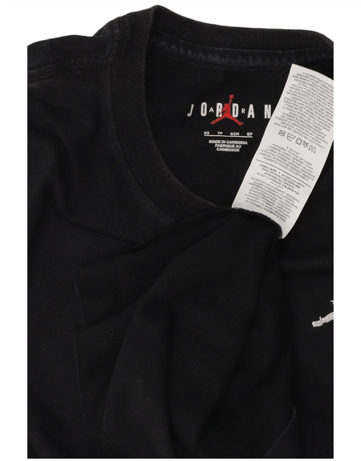 Jordan T-Shirt Homme Haut XS Noir Coton