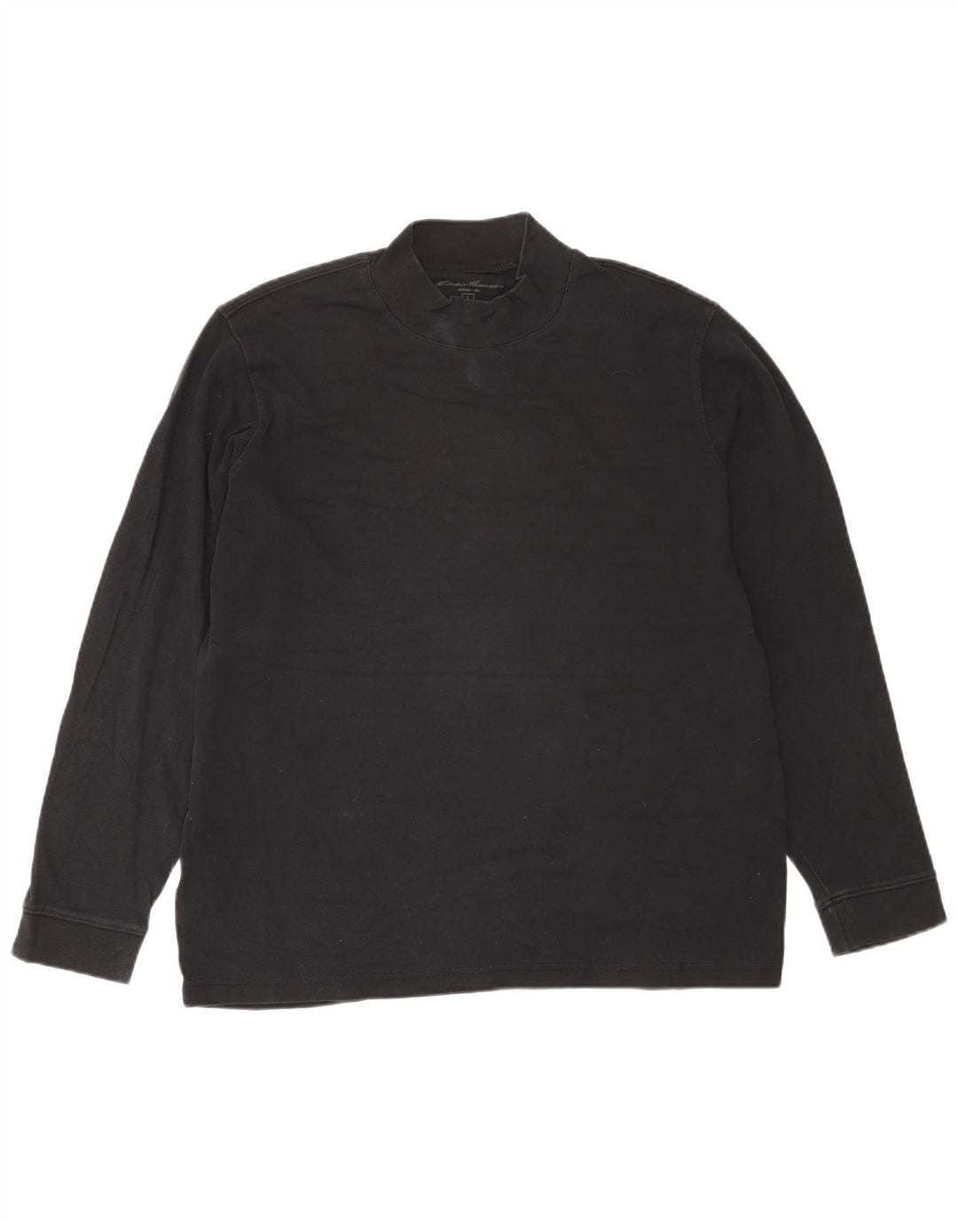 Eddie Bauer Haut à manches longues pour homme en coton noir