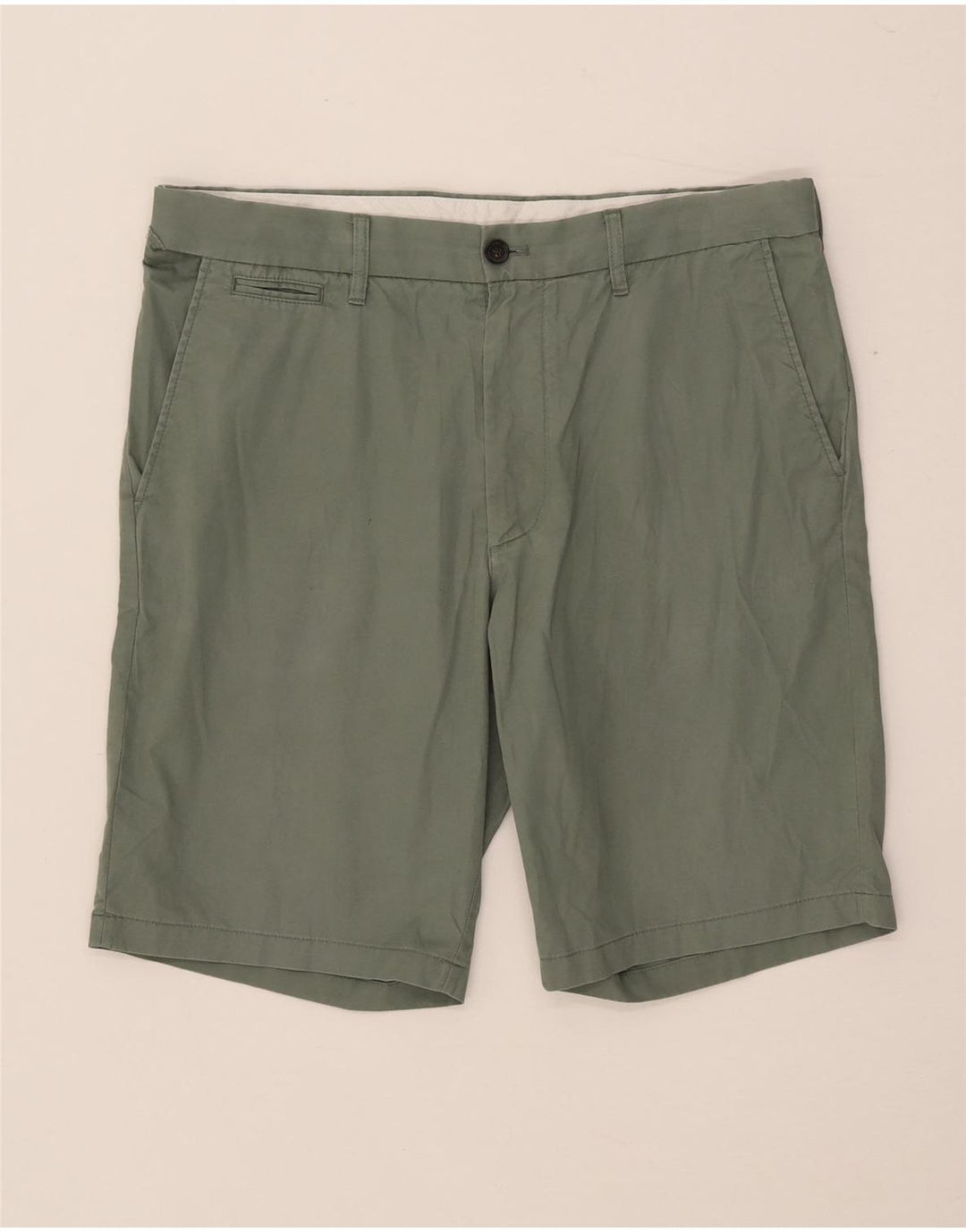 Marks & Spencer Short Chino Homme W34 Grand Coton Vert