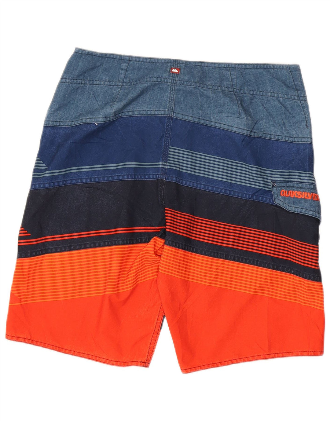 QUIKSILVER Short de Bain Graphique Homme Rayé Multicolore Moyen