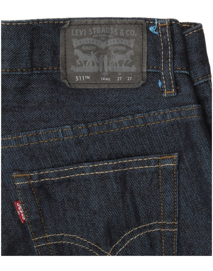 LEVI'S Jean slim 511 fille 13-14 ans W27 L27 bleu marine