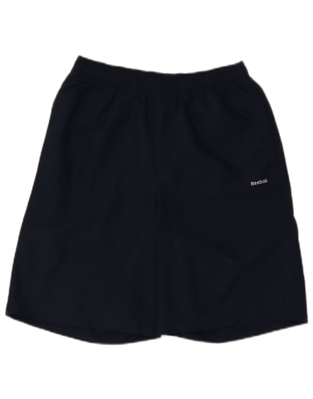 Reebok Short de Sport Garçon 13-14 ans Bleu Marine Polyester