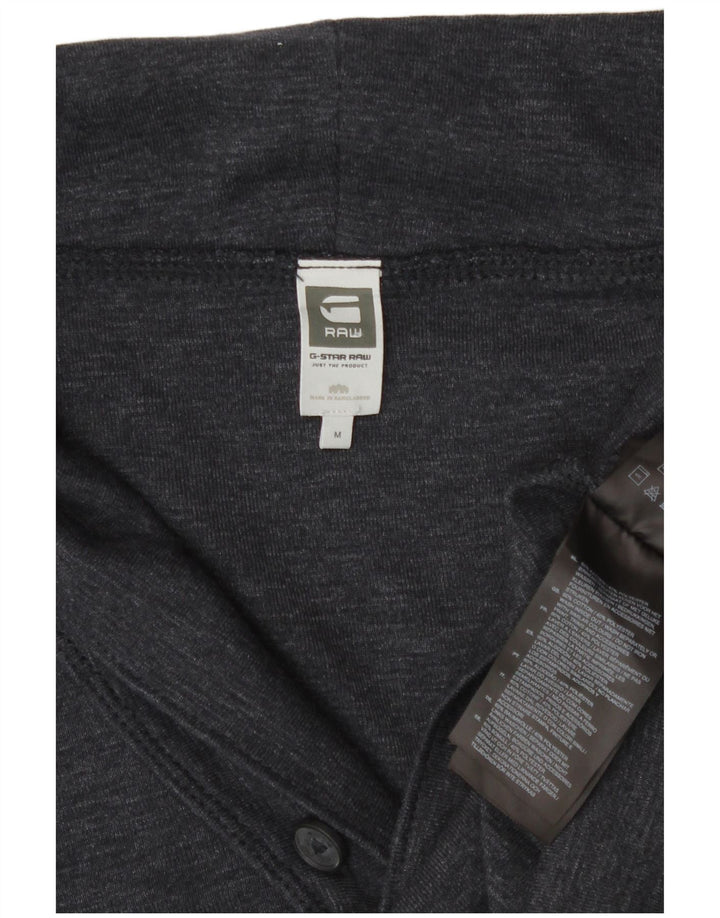 G-Star Homme Top Manches Longues Coton Gris Moyen