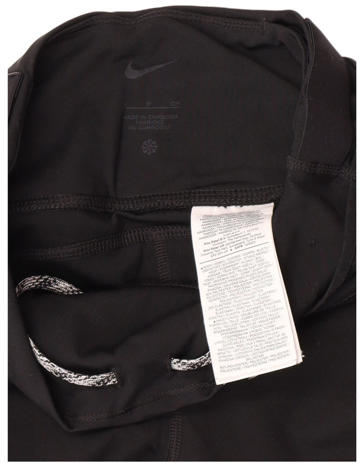 Nike Legging graphique pour femme UK 8 Small Noir Polyester