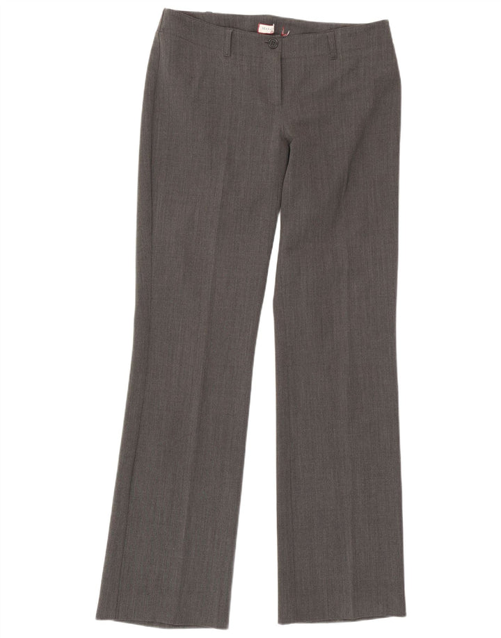 Max & Co. Pantalon décontracté droit pour femme W32 L32 Gris