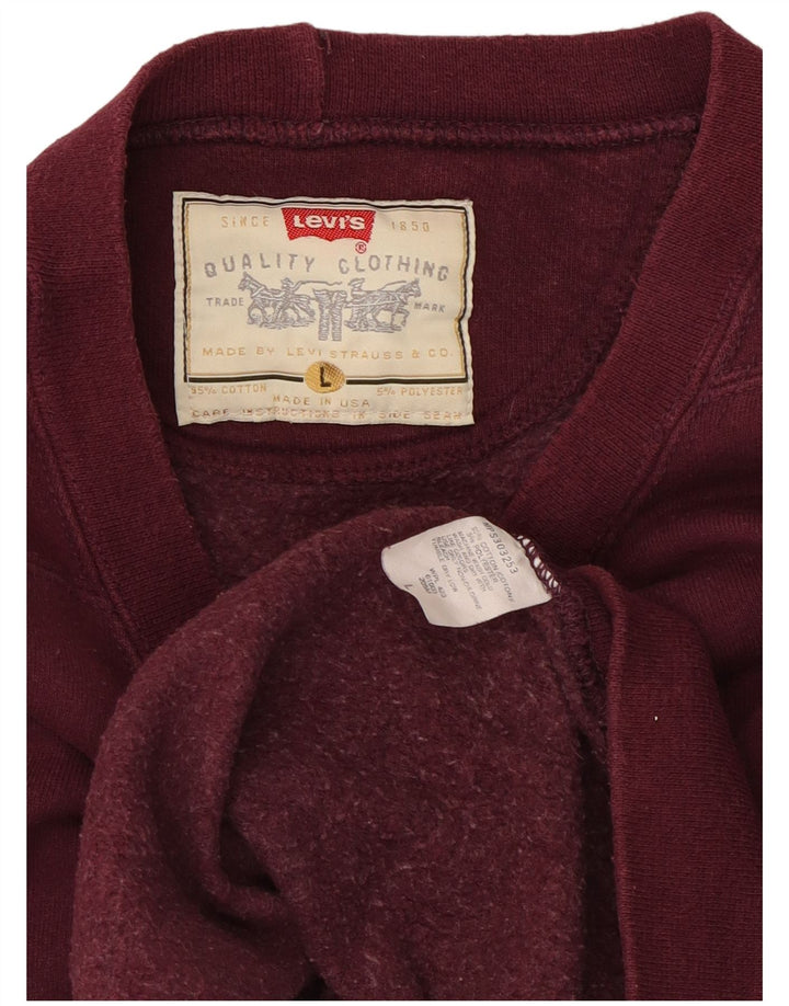 LEVI'S Sweat-shirt pour homme en coton marron grand