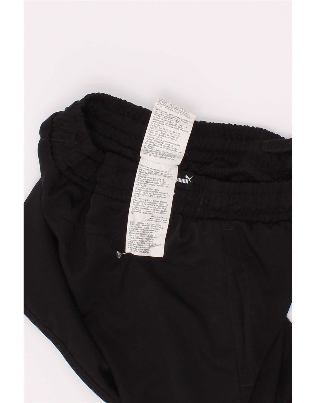 Puma Short de sport garçon 7-8 ans Noir Polyester