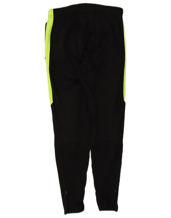 Nike Pantalon de survêtement Dri Fit pour femme UK 10 Small Noir Colourblock