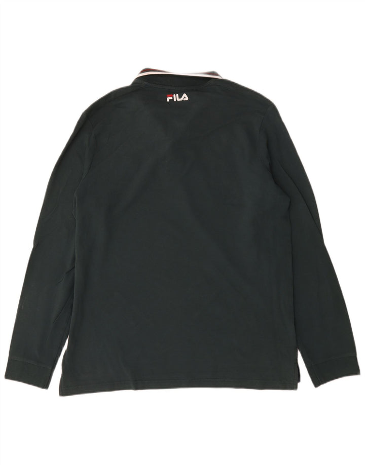 Fila Polo à manches longues homme XL noir