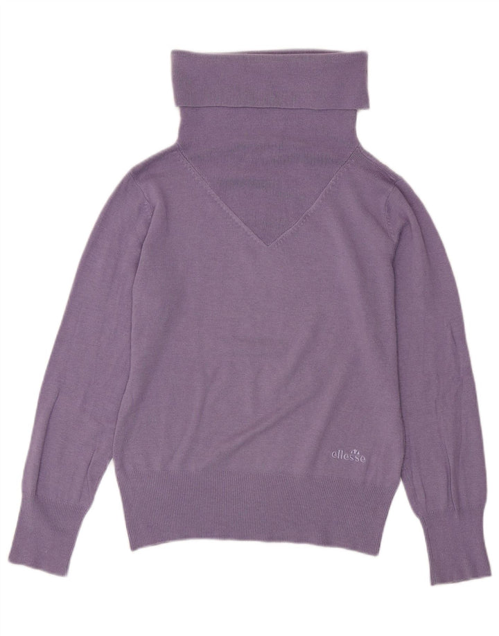 ELLESSE Pull col roulé femme IT 46 Large Violet Modal
