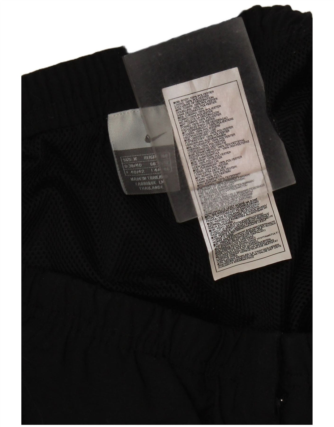 Pantalon de survêtement Nike Femme Capri UK 10/12 Noir Moyen Polyester