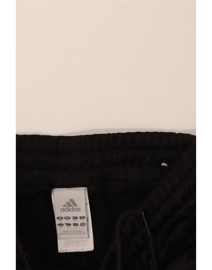 ADIDAS Pantalon de survêtement pour femme UK 10 Small Noir Polyester