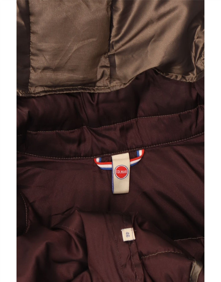 Colmar Veste matelassée à capuche pour femme IT 46 Large Marron