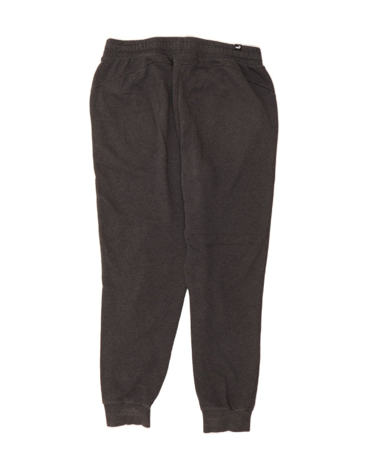 PUMA Mens Tracksuit Trousers Joggers Large Grey Cotton Vintage Puma and Second-Hand Puma from Messina Hembry 