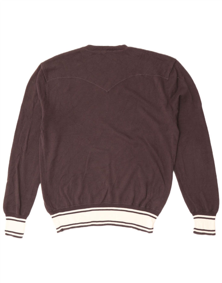 Levi's Pull Col Ras du Cou XL Homme Marron Coton