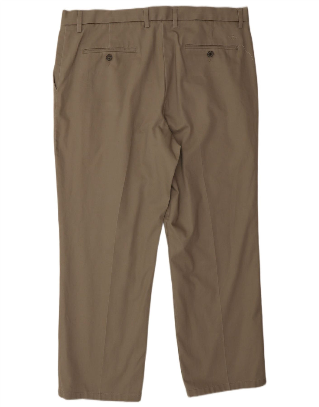 DOCKERS Pantalon Chino Coupe Classique Homme W38 L29 Beige Coton Classique