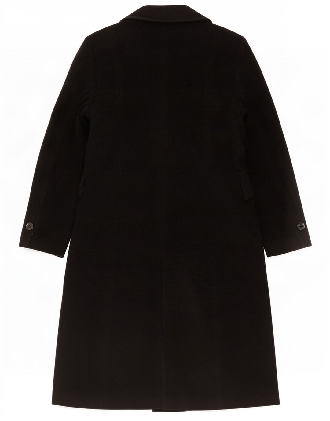Zara Femme Pardessus EU 40 Laine Noir Moyen