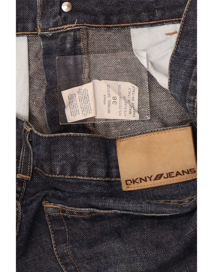 Dkny Jean droit homme W38 L31 bleu marine coton