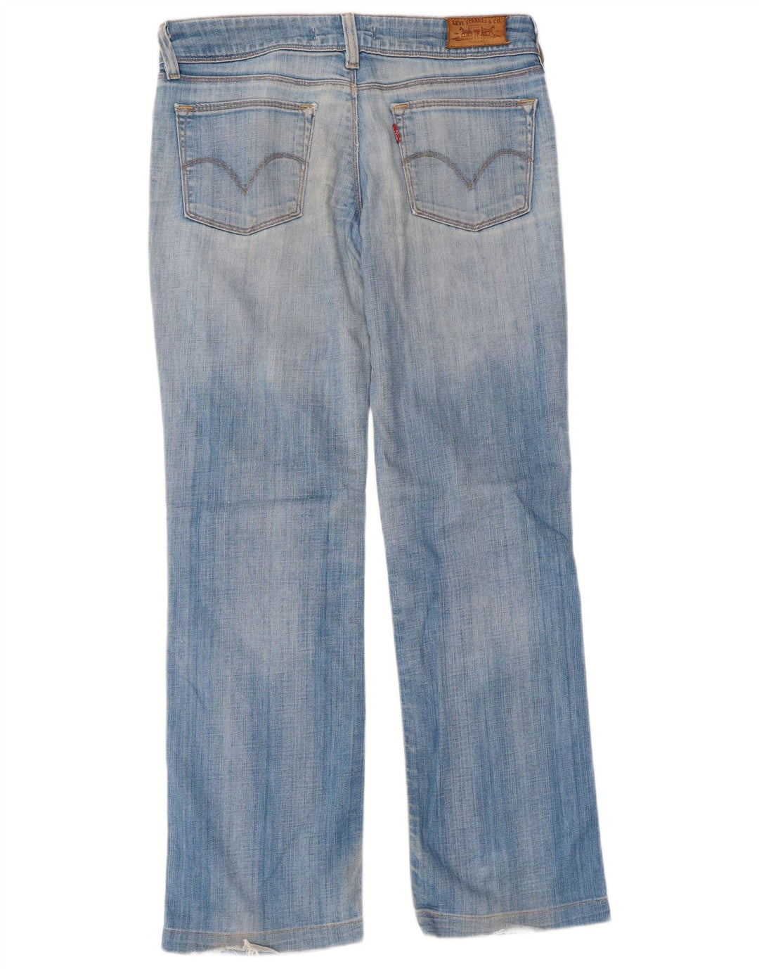 Levi's Jean Droit 570 Femme W34 L29 Bleu Coton
