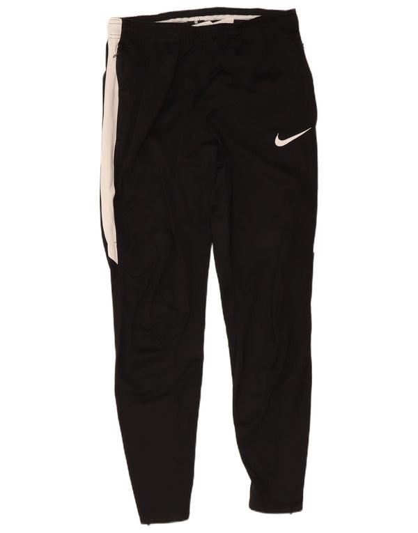 NIKE Pantalon de survêtement pour homme en polyester color block noir moyen