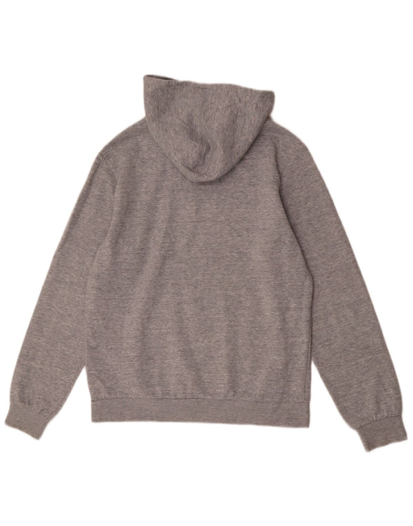 Champion Pull à capuche graphique pour garçon 15-16 ans 2XL Gris chiné en coton