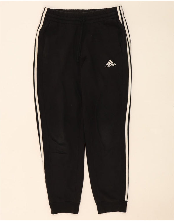 Adidas Pantalon de survêtement pour femme Joggers UK 14 Medium Noir Coton
