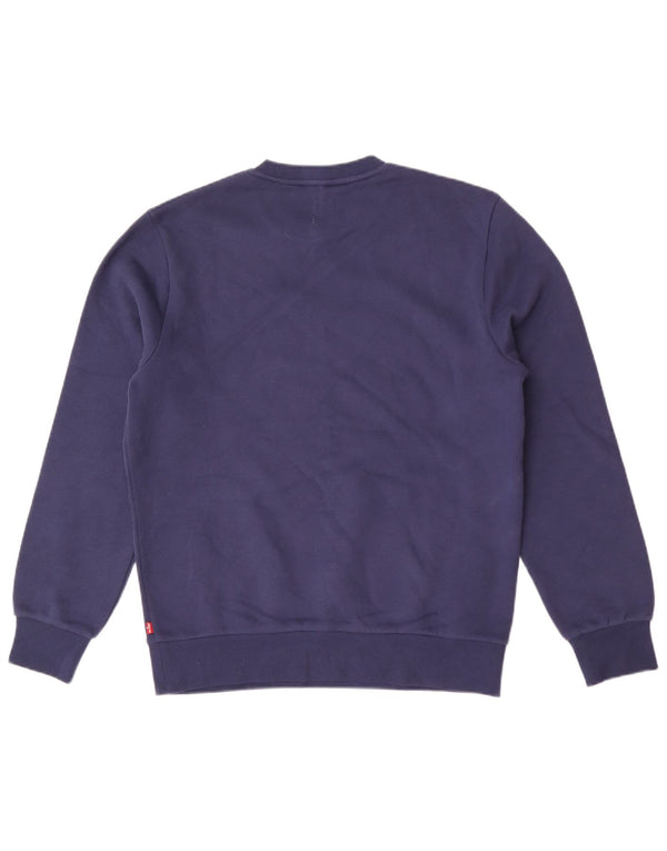 Levi's Sweat-shirt Graphic Standard Fit pour homme, petit, bleu marine classique