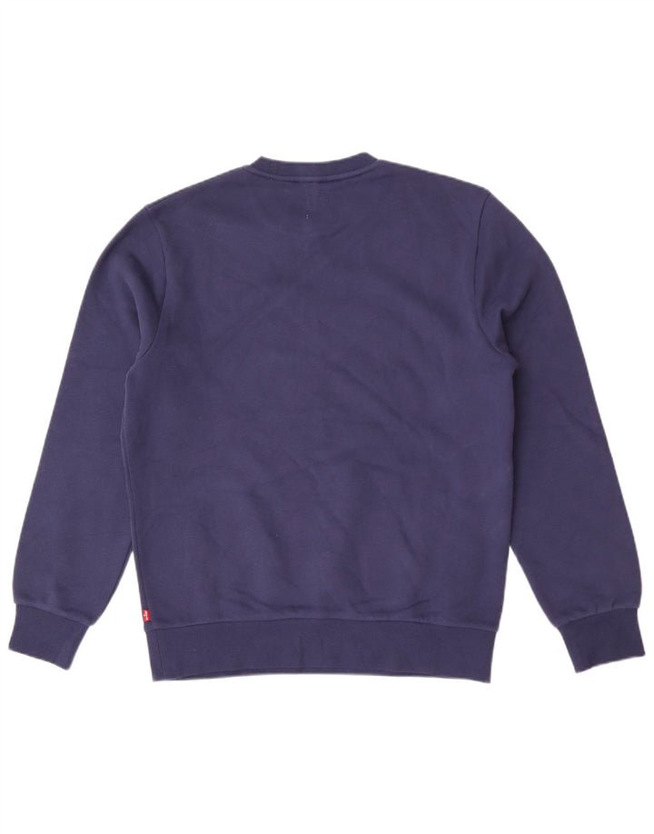 Levi's Sweat-shirt Graphic Standard Fit pour homme, petit, bleu marine classique