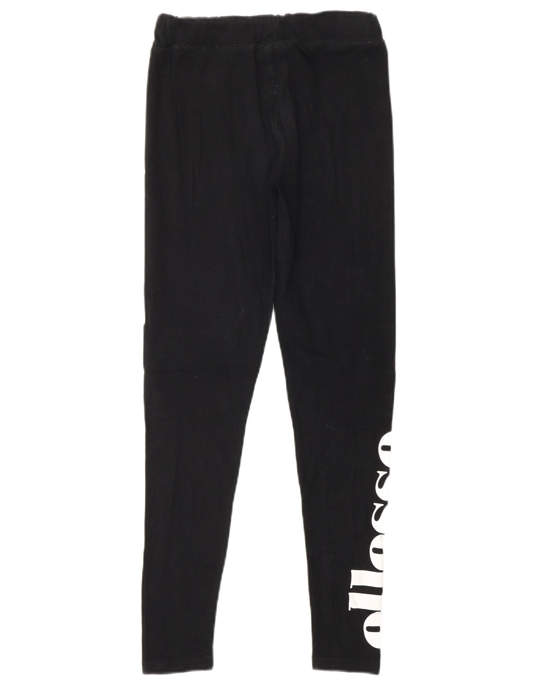 ELLESSE Leggings graphiques pour femmes UK 8 Small Noir