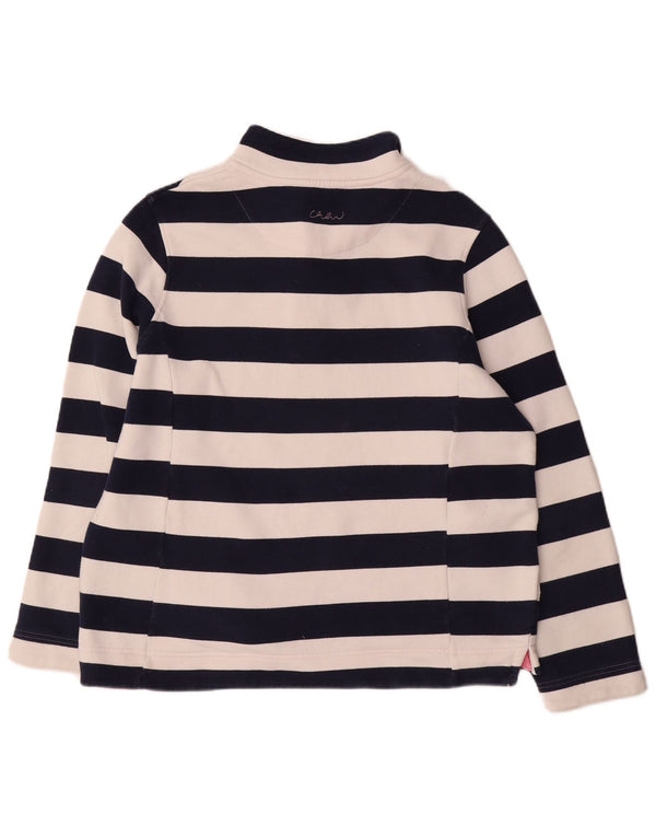 Crew Clothing Sweat-shirt pour femme UK 18 XL Bleu marine rayé