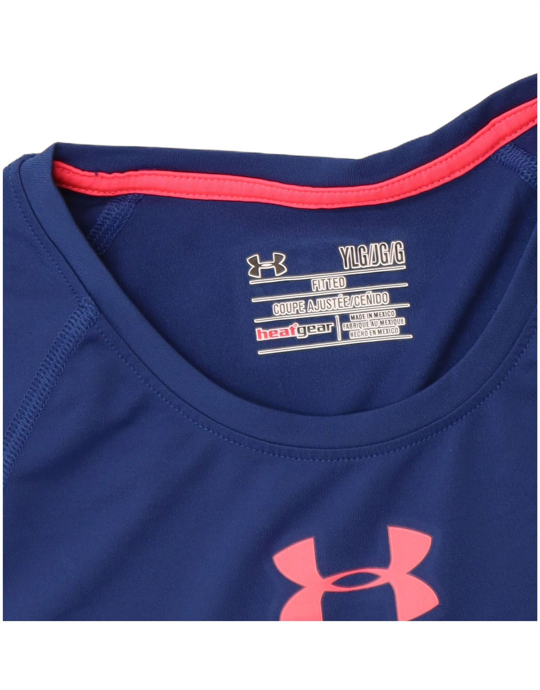 UNDER ARMOUR T-shirt ajusté pour filles 11-12 ans Grand Bleu