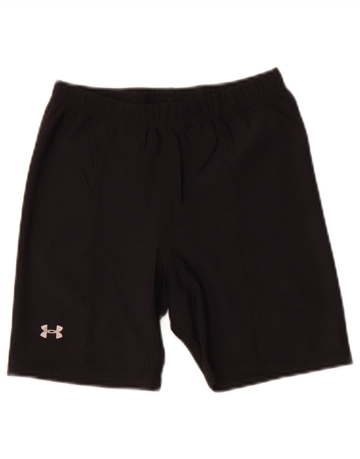 Under Armour Short de sport fille 7-8 ans Petit nylon noir