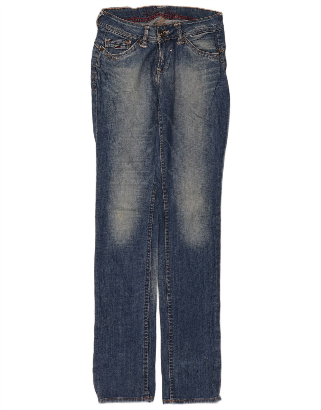 Tommy Hilfiger Jean droit femme W26 L34 bleu coton