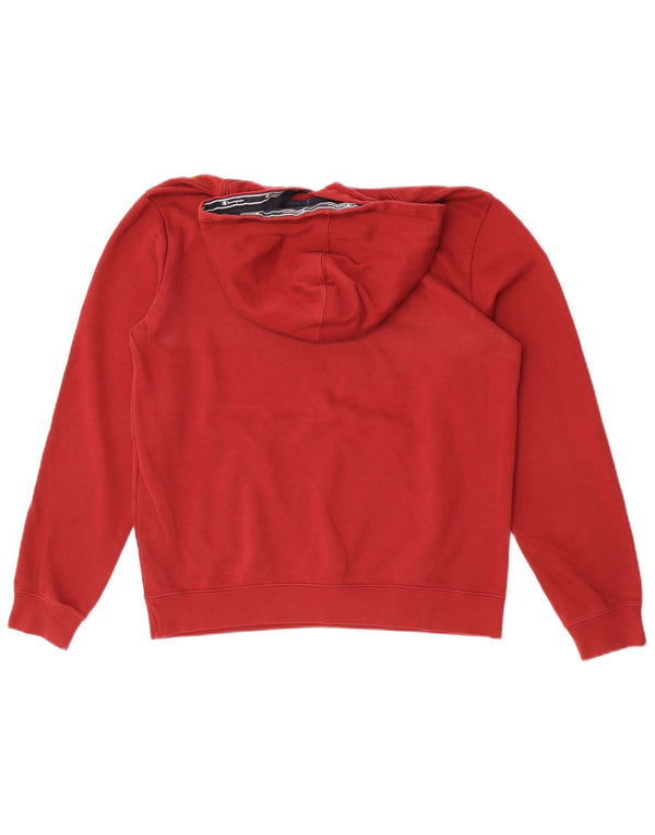 Champion Pull à capuche graphique pour garçon 15-16 ans 2XL Rouge Coton