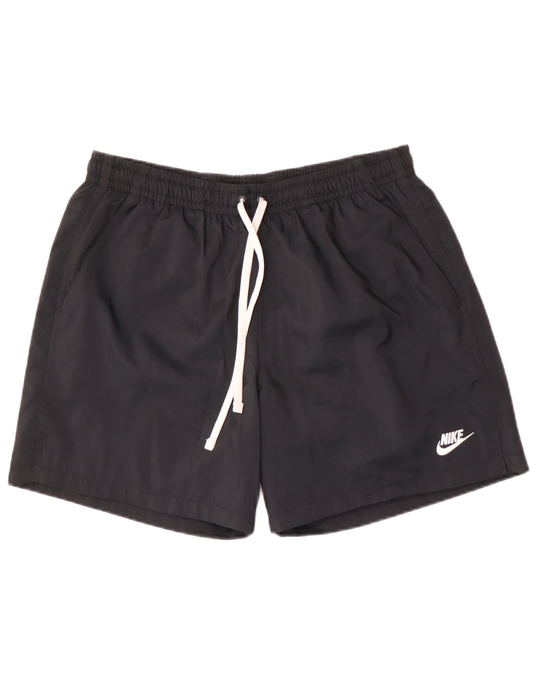 Short de sport Nike pour hommes, grand, noir, polyester