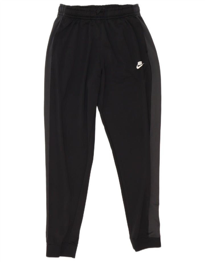 Nike Pantalon de survêtement pour homme Pantalon de jogging Large Noir Colorblock Polyester
