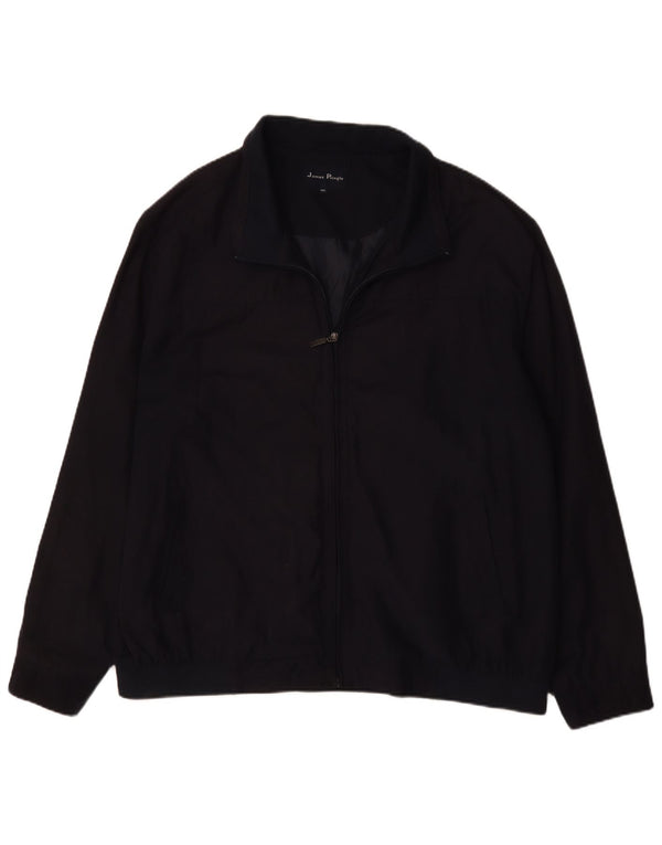 James Pringle Veste Bomber Homme UK 44 2XL Bleu Marine Coton