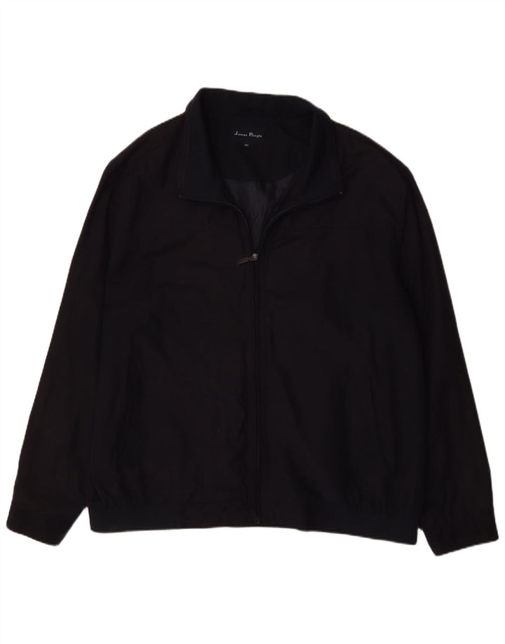 James Pringle Veste Bomber Homme UK 44 2XL Bleu Marine Coton