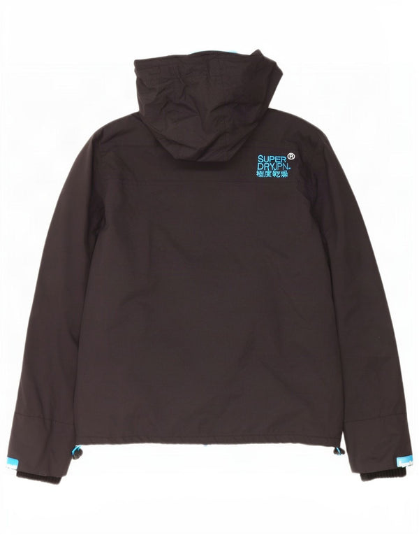 Superdry Veste coupe-vent graphique The Windcheater pour femme UK 18 XL Noir