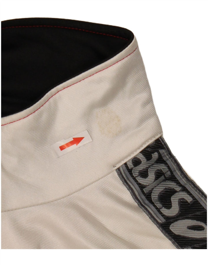 Asics Veste de Survêtement Graphique Homme IT 48 Nylon Colorblock Rouge Moyen