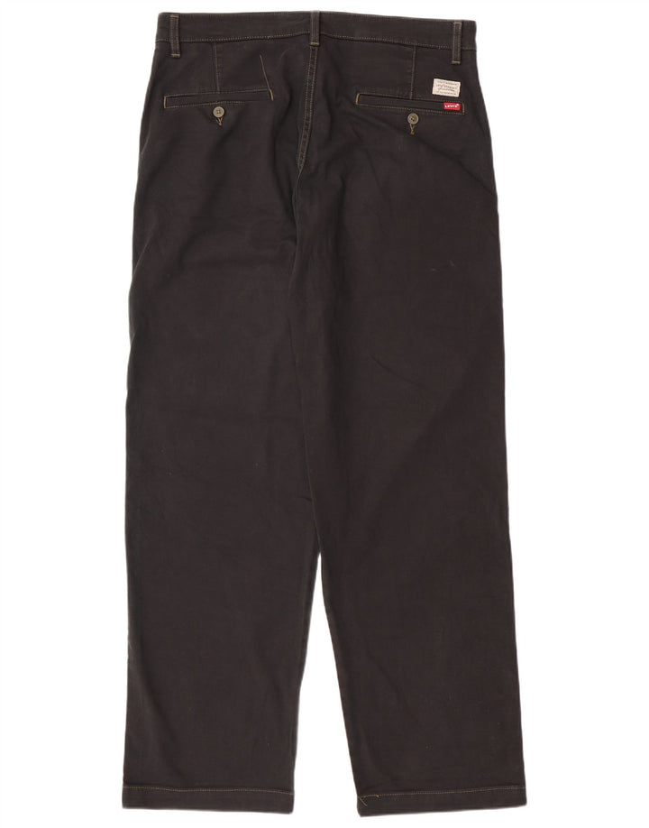 LEVI'S Pantalon Chino Droit 540 Homme W33 L29 Noir Coton