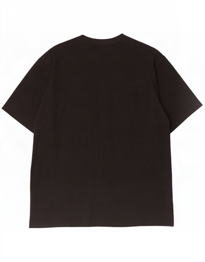 Fila T-Shirt Homme Noir Moyen Coton