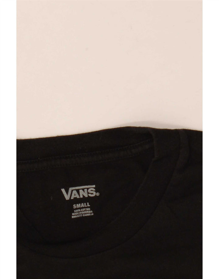 Vans T-Shirt Homme Petit Noir Coton